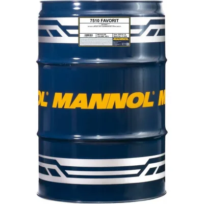 Полусинтетическое моторное масло MANNOL FAVORIT 15W50, 208 л 1138