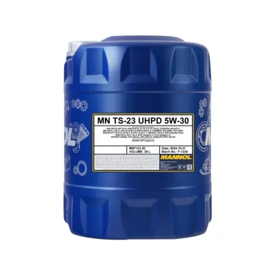 Синтетическое моторное масло MANNOL TS-23 UHPD 5W30 20 л 712320