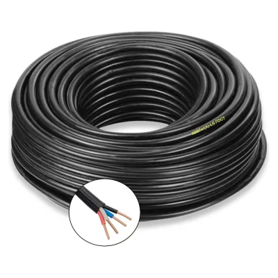 Кабель контрольный БУРЕВЕСТНИК кввгнг(a)-ls 4x0.75 мм2, 2м OZ1662L2 BOZ1662L2