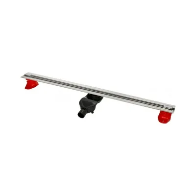 Напольный желоб водосток BERGES SUPER Slim 1200 S-сифон, боковой выпуск 090184