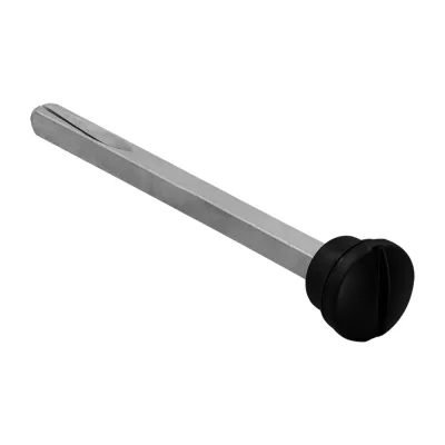 Четырехгранник MORELLI LUX-SPINDLE-WC 110 NERO-ST 110мм с кнопкой удлиненный -для завертки, цвет - черный 9019794