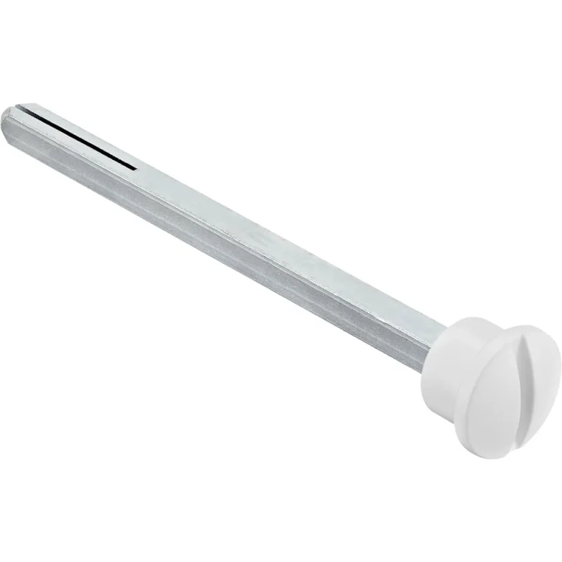 Четырехгранник MORELLI LUX-SPINDLE-WC 110 BIA 110мм с кнопкой удлиненный -для завертки, цвет- белый 9012786