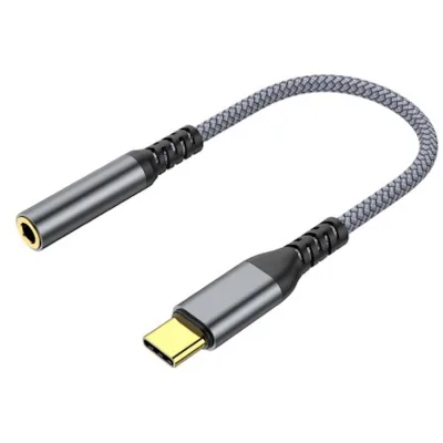 Адаптер KS-is USB-C в AUX () премиум KS-392P
