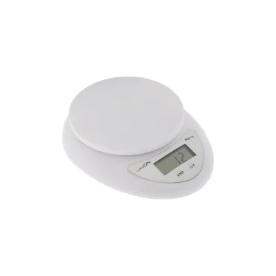 Кухонные электронные весы LUAZON LVK-501 до 5 кг, белые 1147001