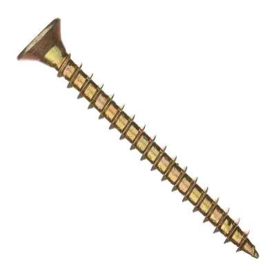 Саморез универсальный TOOLAS 5,0 х 045 (желтый) ,200 шт. 230