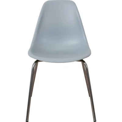 Π‘ΡΡΠ» ΠΏΠ»Π°ΡΡΠΈΠΊΠΎΠ²ΡΠΉ DERSTUHL Elegant Chrom Eames, Π‘Π²Π΅ΡΠ»ΠΎ-ΡΠ΅ΡΡΠΉ DSL028.002
