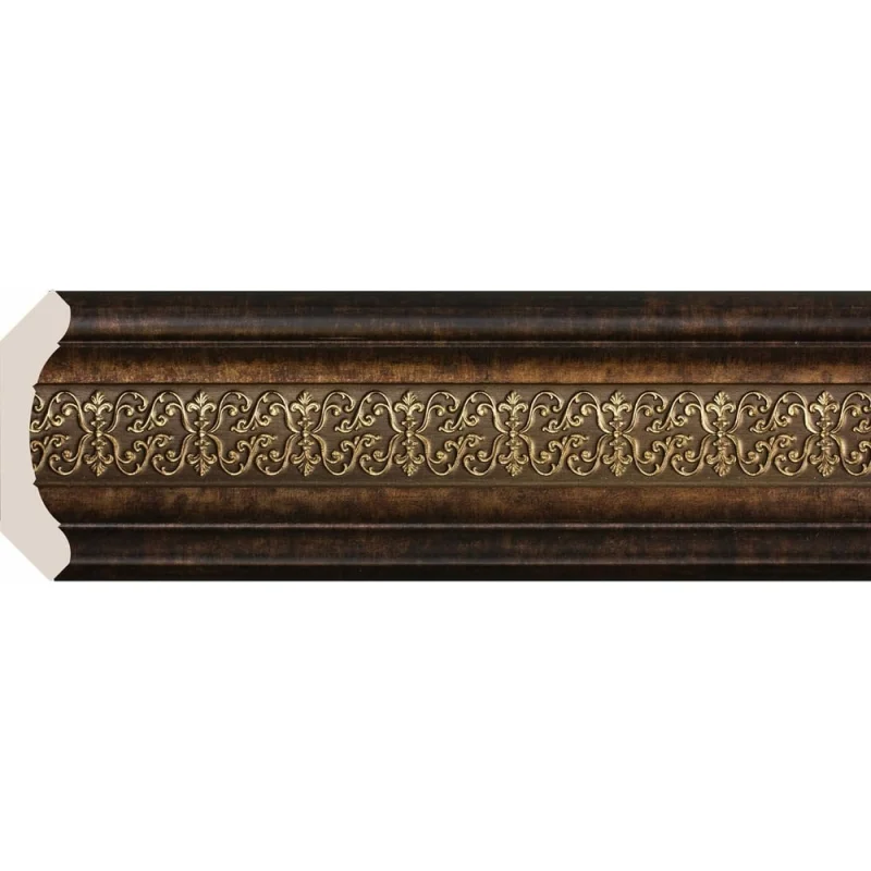 Карниз Cosca Decor 168-767 интерьерный багет, 89 мм, античная медь СПБ016732
