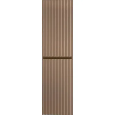 Пенал настенный подвесной Art&amp;Max ELEGANT Капучино AM-ELEGANT-1500-2А-SO-CM-LED