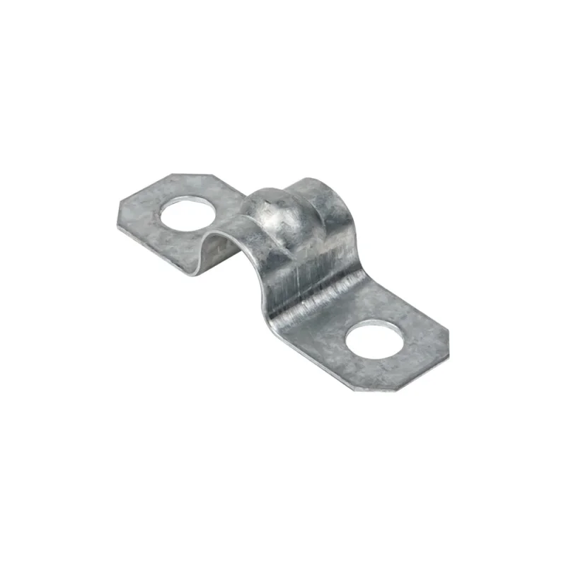 Металлическая двухлапковая скоба EKF d8-9 мм, 100 шт. PROxima sm-2-8-9