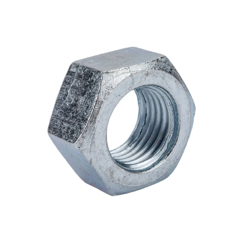 Гайка МЕТАЛЛСЕРВИС М27, DIN 934, цинк, 4 шт. 1239335