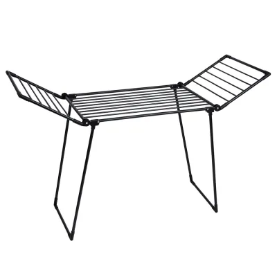 Сушилка для белья напольная Hausmann Karakoram 19 м 610х1740х1080 мм черная