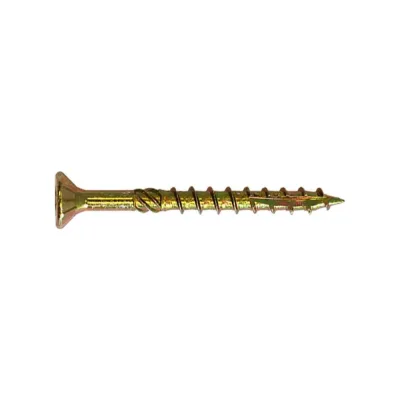 Саморез по дереву желтый HIMTEX пот. Torx 15 3,5x16 (500 шт.) 03516Fh
