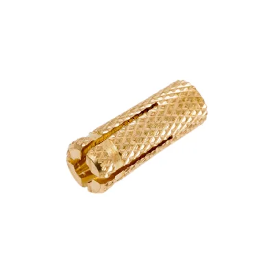 Латунный анкер МЕТАЛЛСЕРВИС цанга с насечками, М8x28 мм, 100 шт. 1255927