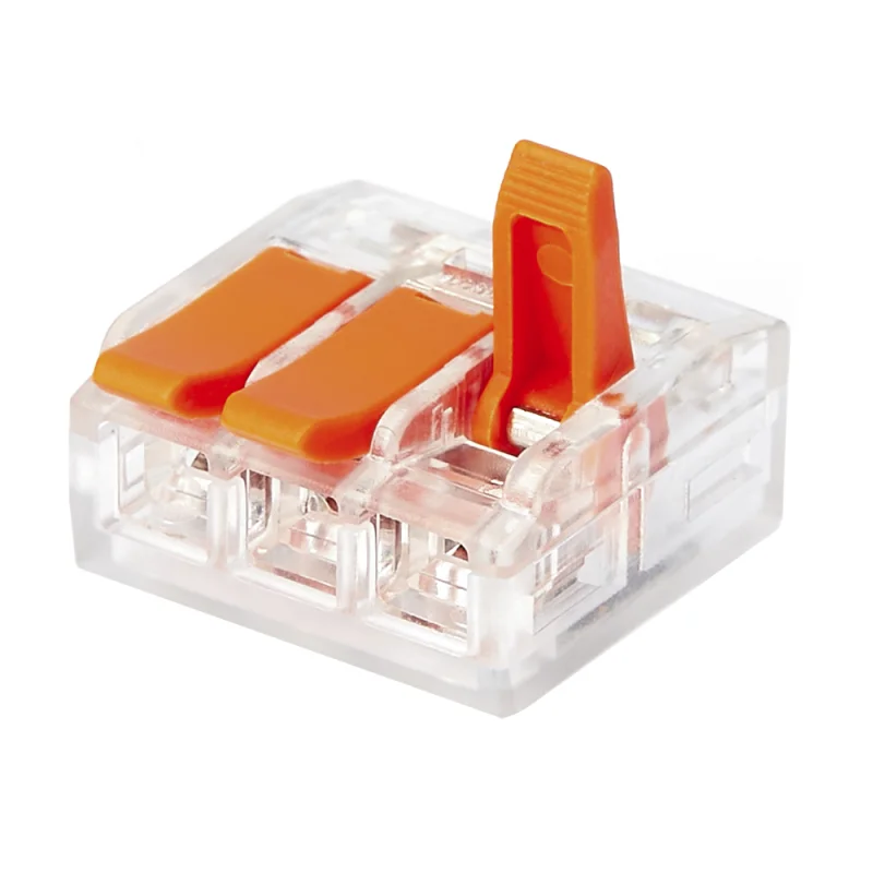 ΠΠ»Π΅ΠΌΠΌΠ° Π½Π° 3 ΠΏΡΠΎΠ²ΠΎΠ΄Π° Electrovolt 221-413 0,2-4 ΠΊΠ².ΠΌΠΌ Ρ ΡΡΡΠ°ΠΆΠΊΠ°ΠΌΠΈ Π±Π΅Π· ΠΏΠ°ΡΡΡ (50 ΡΡ.) (Π¦Π-00015943/605535)
