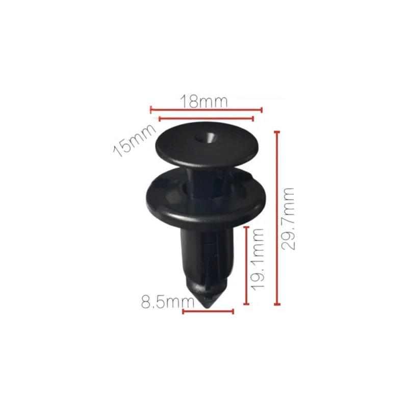 Клипса крепежная для а/м Toyota бампера 75867-30120, 10 шт Nord-Yada 909457