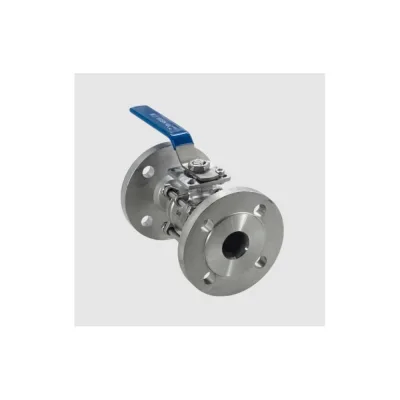 Кран шаровый фланцевый под привод NEWKEY нержавеющий (3PC), AISI316TI DN20 (3/4), PN40 NK-BFp20/6ti