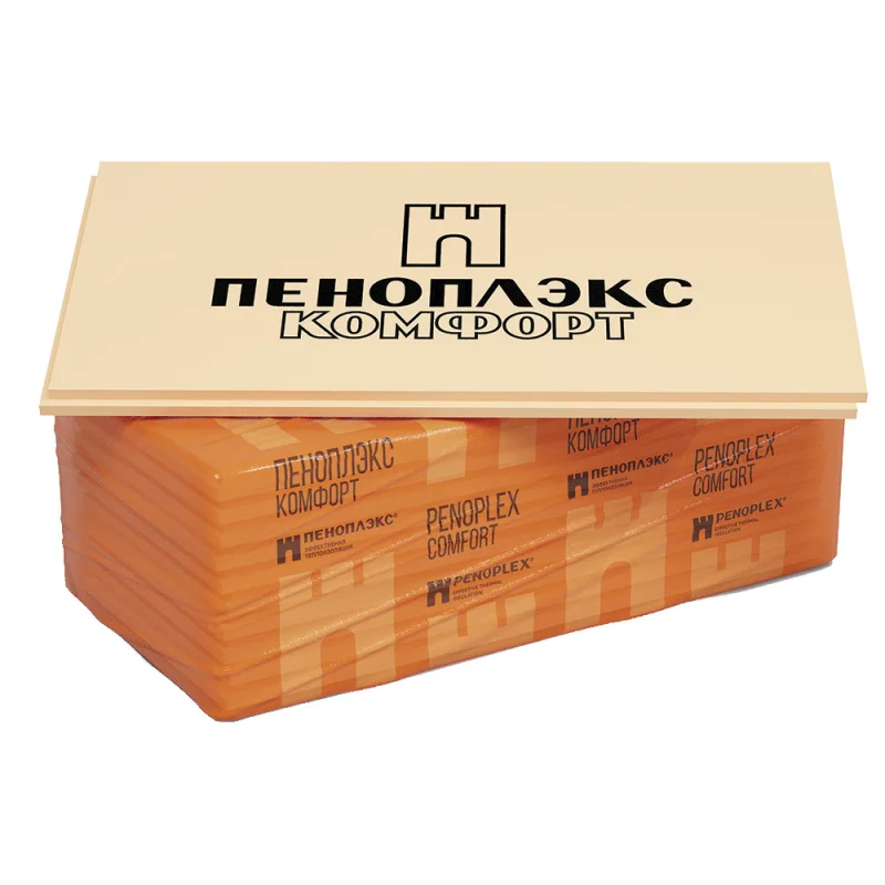 Экструдированный пенополистирол Пеноплэкс Комфорт 30х585х1185 мм
