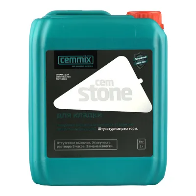Добавка для кладочных и штукатурных растворов Cemmix CemStone 5 л