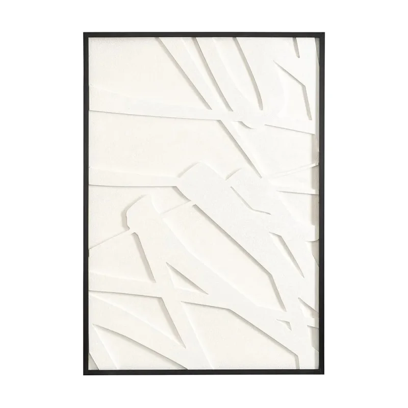 Декоративное панно Bergenson Bjorn с эффектом 3D Minimalism, 70x100 см, с черной рамкой BB0000590