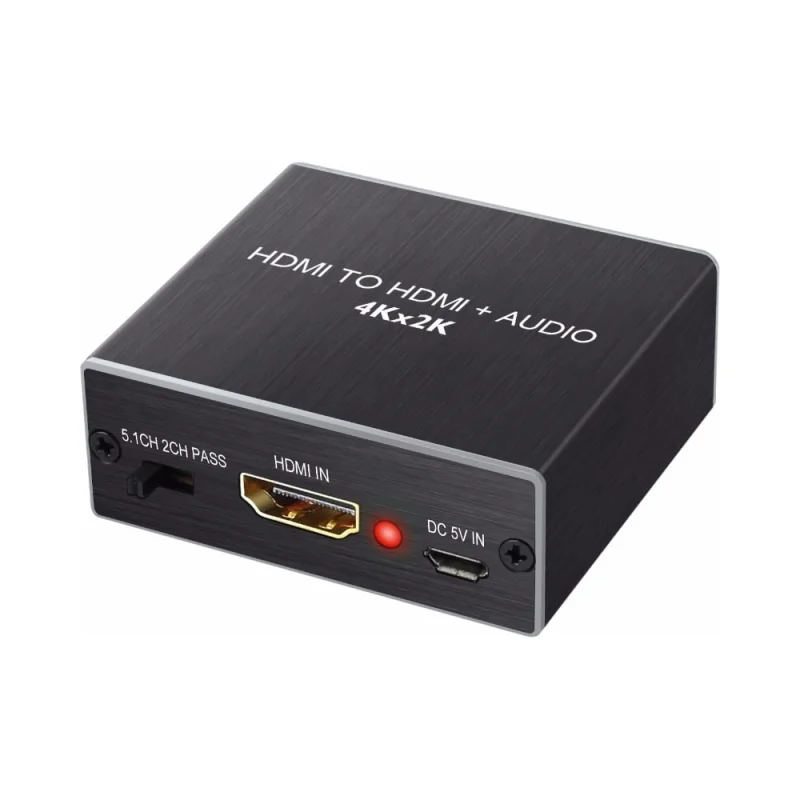 Разделитель сигнала PALMEXX AY78 HDMI Audio Extractor (вход: HDMI 4096x216030Hz; выход: HDMI+SPDIF/AUX) PX/AY78