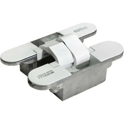 Скрытая петля для компланарных дверей MORELLI HH-18 W, белый 9011739