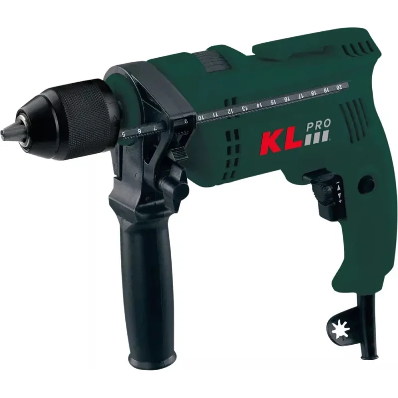 Ударная дрель KLPRO 800 Вт, 13 мм 12023 KLDM1305