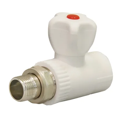 Шаровой прямой кран для радиатора СТМ PP-R DN ПЛАСТ 25х1/2" CPRS2512
