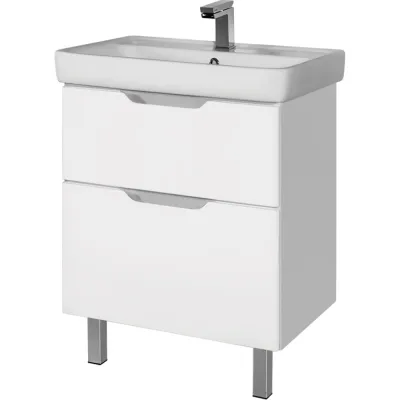 Тумба Dreja eco Q Plus 60, белая 99.0004