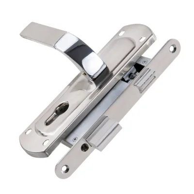 Замок врезной Punto LOCKSET25.ORION.5558-1 SN/CP для входной двери под цилиндр матовый никель/хром