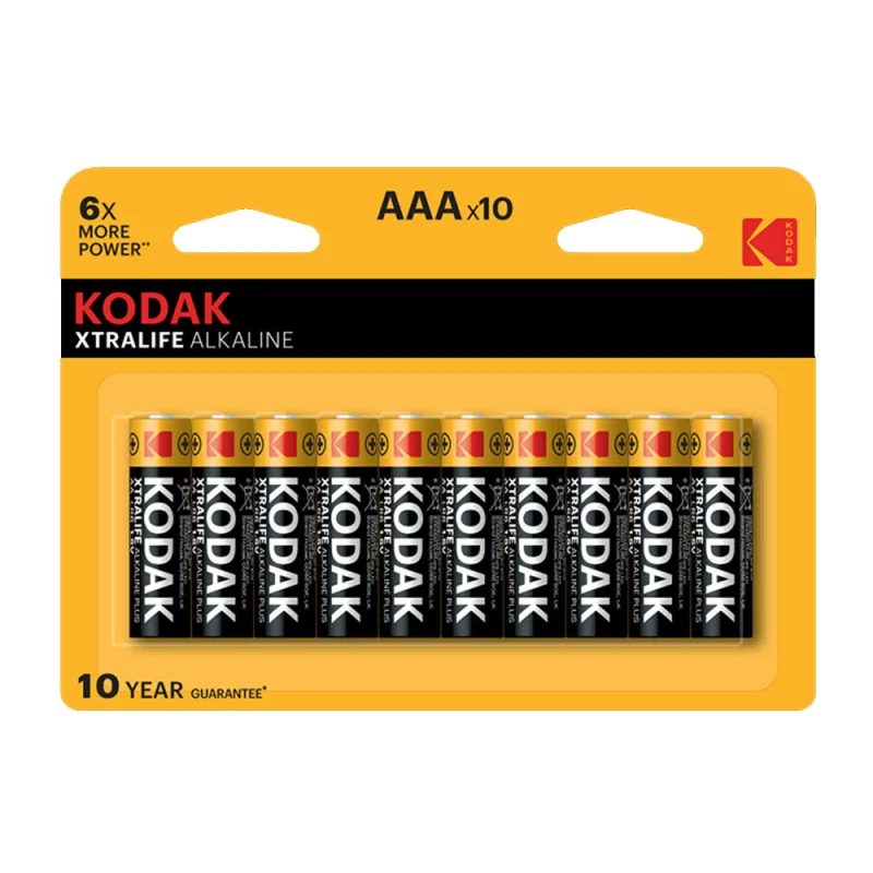 ΠΠ°ΡΠ°ΡΠ΅ΠΉΠΊΠ° Kodak Xtralife ΠΠΠ ΠΌΠΈΠ·ΠΈΠ½ΡΠΈΠΊΠΎΠ²Π°Ρ LR03 1,5 Π (10 ΡΡ.) (Π0014331)