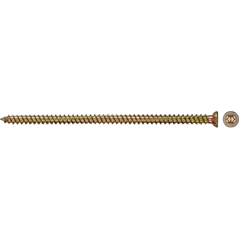 Шуруп по бетону, 7,5x152 мм, 100 шт. в коробке накл. Zitar 124735
