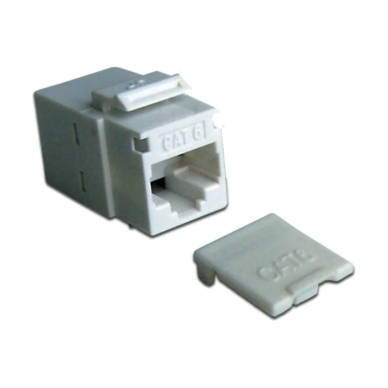 Повторитель портов LANMASTER RJ-45, неэкранированный, категория 6, LAN-KCP45U6-WH