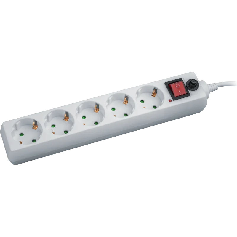 Фильтр сетевой NSP-05-500-ESC-3х0.75 5 гнезд 5м