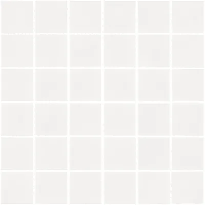 Мозаика Starmosaic белая керамическая 306х306х6 мм матовая antislip