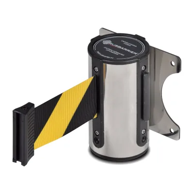 Комплект настенный блок с лентой и фиксатор Rusbarrier KP-NB-27625 yellow/black