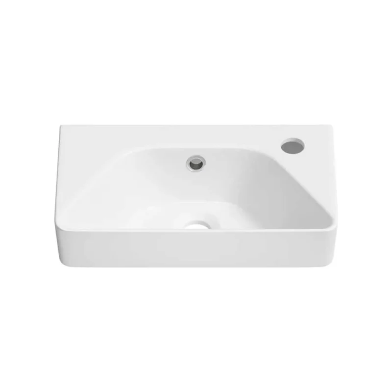 Настенная или накладная раковина Lavinia Boho Bathroom Sink, рукомойник 40х22 см, с отверстием 33311055