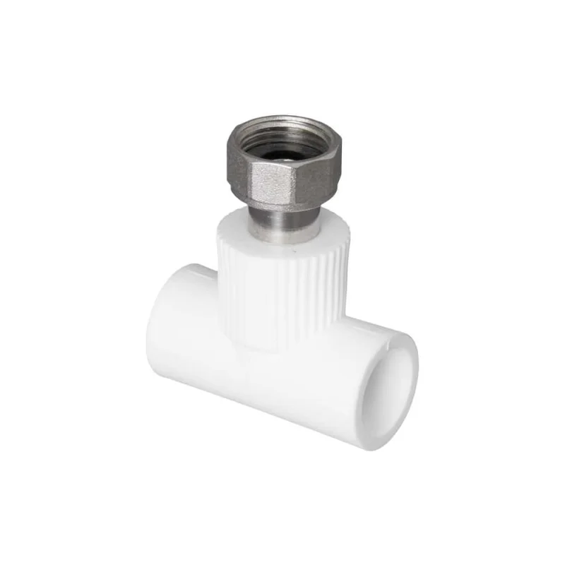 Тройник с накидной гайкой TEBO PPR 25x1" 030040706
