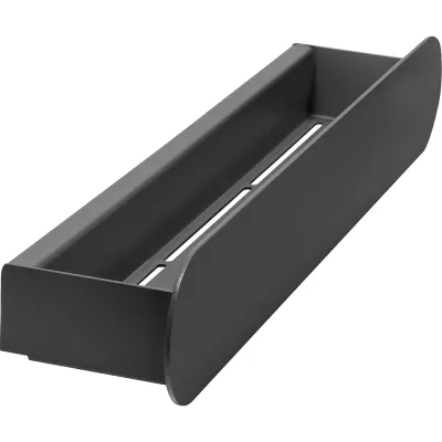 Полка для ванной комнаты GreenWeen OMEGA 500 мм, черная GW-OMEGA-500-B