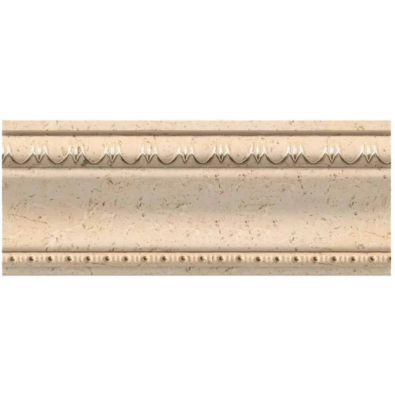 Потолочный плинтус Cosca Decor интерьерный багет, 90 мм, кварц СПБ057582