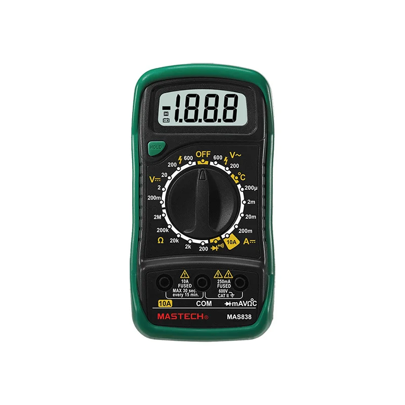 Мультиметр портативный Mastech MAS838 (13-2008)