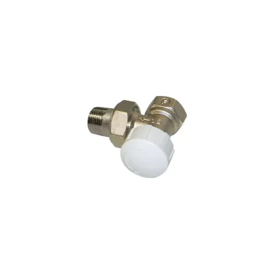 Клапан термостатический Hoobs с преднастройкой, угловой 1/2", HB-TSVSQ-120012