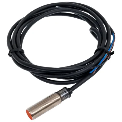 Индуктивный датчик приближения Autonics PR12-2DP, PNP НО, 3-пр., 2м, 12-24В, (Китай) 31030200190111