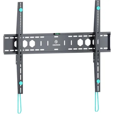 Настенный кронштейн для интерактивных панелей и ТВ ONKRON 60"-110" фиксированный, чёрный UF12 UF12-B