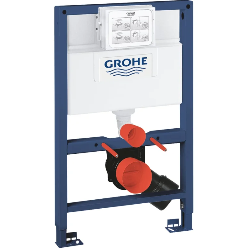 Система инсталляции для унитаза GROHE Rapid SL со смывным бачком 6/9 л, высота 0,82 м 38526000