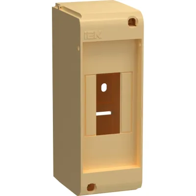 Корпус пластиковый IEK UNION Mini КМПн-2 IP20 без двери сосна UIM-KP71-N-02-20-K34
