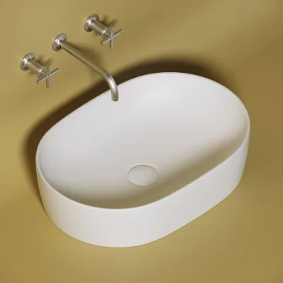 Π£ΠΌΡΠ²Π°Π»ΡΠ½ΠΈΠΊ ΡΠ°ΡΠ° Ceramicanova Element Π½Π°ΠΊΠ»Π°Π΄Π½Π°Ρ, ΠΎΠ²Π°Π»ΡΠ½Π°Ρ 600x415x135 ΠΌΠΌ CN6047MW