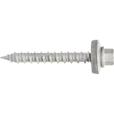 Винт по бетону ScWp(EPDM)-6,3x55 Дакромет 1500 шт. Skreppro 4680635460354