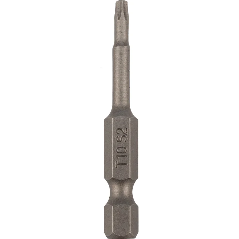Бита Torx T10, 50 мм, 10 шт для шуруповерта KRANZ KR-92-0425