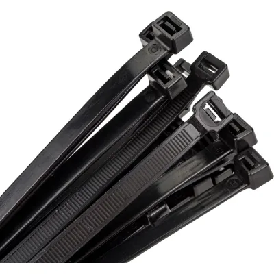 Нейлоновые стяжки FORTISFLEX КСС 9х1020 черный 100 штук 56667