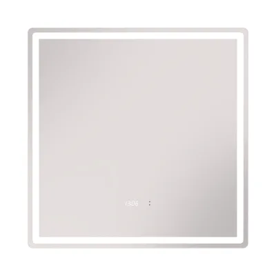 Зеркало с подсветкой квадратное 70х70 см бесконтактный сенсор Vigo Geometry Luxe (209)